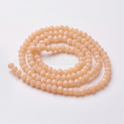 Граненые стеклянные бусины EGLA-F124-NC02-1