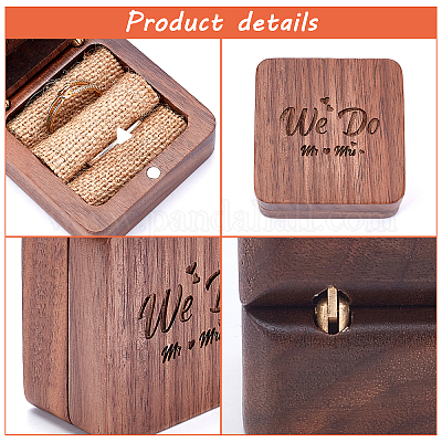 Decorative deals ring box