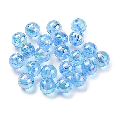 Экологичные прозрачные акриловые бусины PL734-33-1