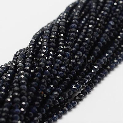 Натуральные сапфировые шарики G-P270-2mm-23-1