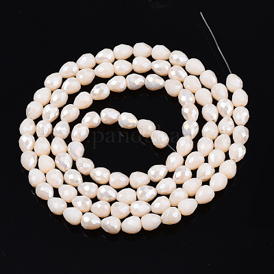 Непрозрачное стекло бисер нитей EGLA-T008-16M-1