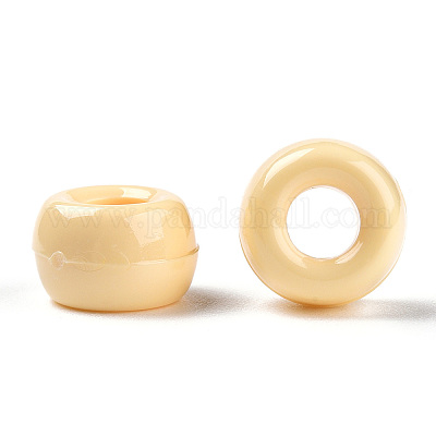 Непрозрачные пластиковые бусины KY-T025-01-F17-1