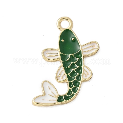 Подвески из эмали и сплава ENAM-A009-01G-02-1