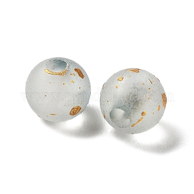 Матовые прозрачные акриловые бусины OACR-F013-12F-1