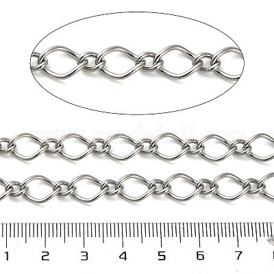 Цепи Figaro из нержавеющей стали 304 CHS-A016-74P-A-1