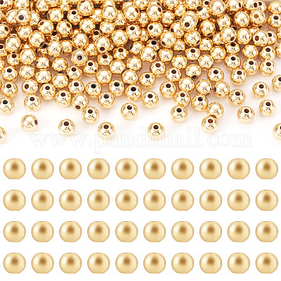 Стойки обшивки латунные бусины KK-TA0001-88G-05-1