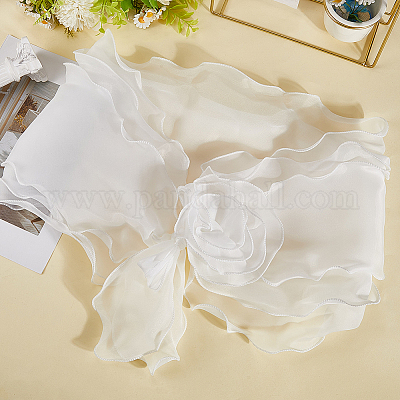 Шифоновая шаль AJEW-WH20054-037A-1