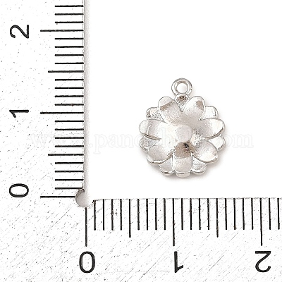 Латунные микропаве прозрачные кубические циркониевые подвески KK-G544-07P-02-1