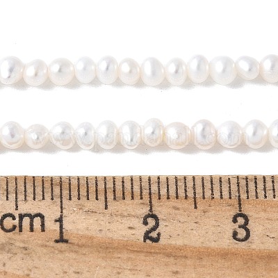 Нити из натурального культивированного пресноводного жемчуга PEAR-I007-07C-01A-1