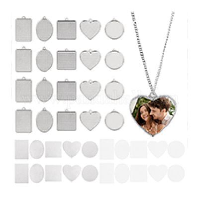 20 комплект подвесок из сплава 5 стилей FIND-PH0020-32-1