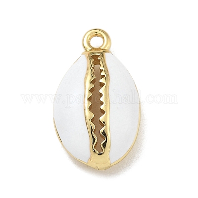 Подвески из латуни с эмалью в стойку KK-G515-19G-1