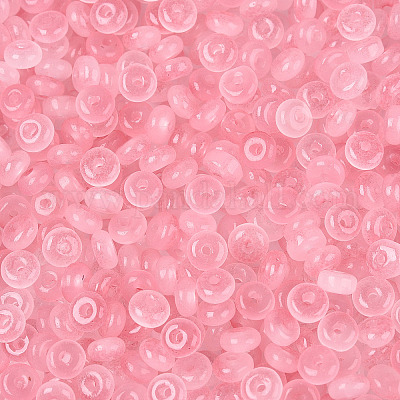 Выпечка краска стеклянные бусины GLAA-T023-43H-1