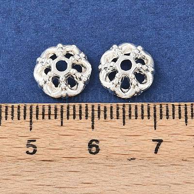 Сплав Цветочная бисера Caps & конусы PALLOY-J357-02S-1