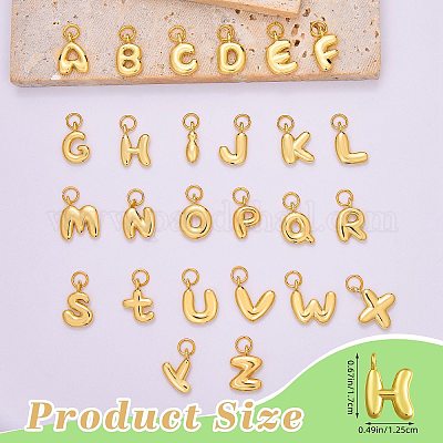 Латунные подвески с покрытием 10шт KK-SZ0002-55G-H-1