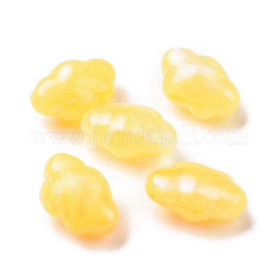 Perles acryliques opaques&nbsp;OACR-E014-17E-1