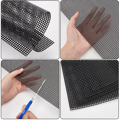 Пластиковый сетчатый холст DIY-WH0030-58-1