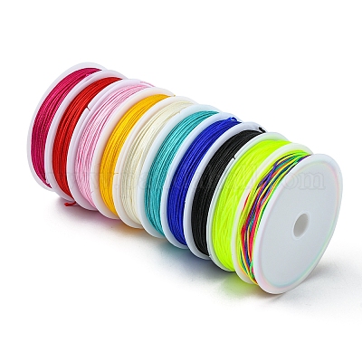 Wholesale 10 Rolls 10 Colors Nylon Thread 