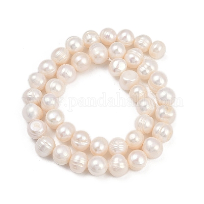 Нити из натурального культивированного пресноводного жемчуга PEAR-I007-07Z-06C-1