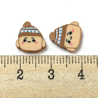 Бусины из полимерной глины  CLAY-P003-08B-1