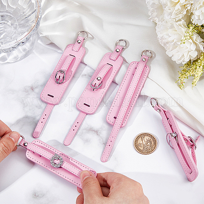 Кожа PU подвесные украшения AJEW-WH0270-193C-1