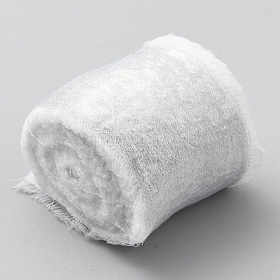 Ленты горячего тиснения из полиэстера с потертостями SRIB-WH0011-241A-1