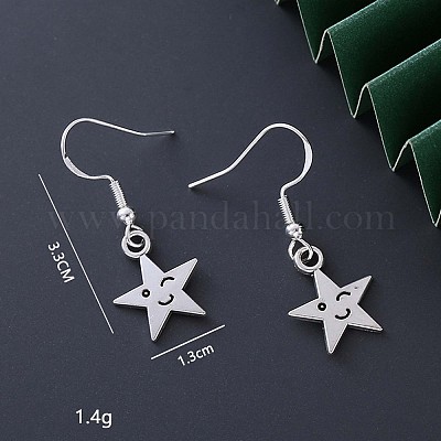 Серьги-подвески из латуни и сплава FS-WG95800-09-1