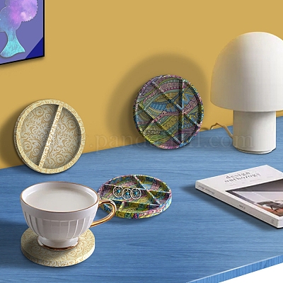 Силиконовые Молды для круглых лотков DIY-Z005-10-1