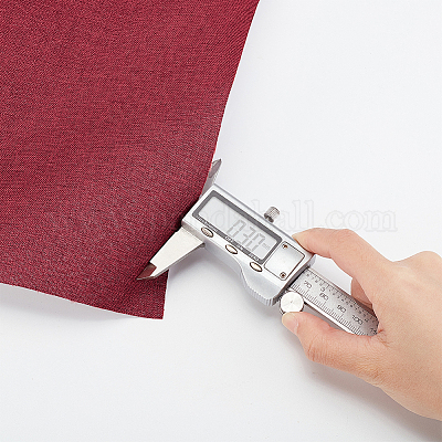 Shop OLYCRAFT 39.4x16.9 Inch Dark Red Book Binding Cloth Bookcover