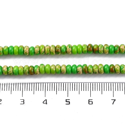 Синтетические окрашенные нити императорской яшмы G-K343-C39-02-1
