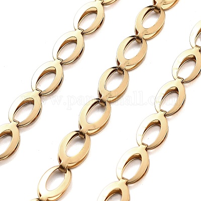 Цепи из нержавеющей стали 304 с вакуумным покрытием pvd CHS-H026-16G-1