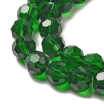 Прозрачные стеклянные бусины EGLA-A035-T8mm-D10-1