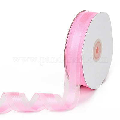 1 рулон однотонных лент из органзы ORIB-CY0001-02M-1