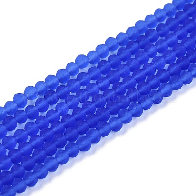 Прозрачные стеклянные бусины EGLA-A044-T2mm-MD31-1