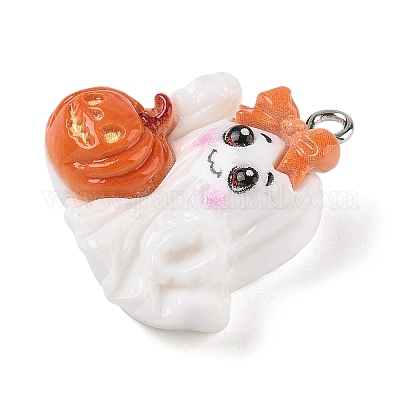 Подвески из непрозрачной смолы на тему Хэллоуина RESI-Z040-01P-02-1