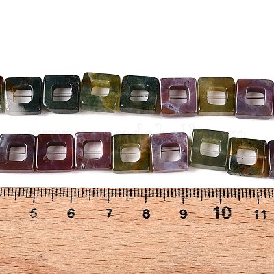 Природного индийского агата бисер нитей G-N342-102D-1