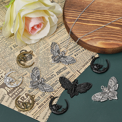 20шт 5 стильных набора подвесок из сплава FIND-CA0007-76-1