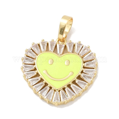 Покрытие стойки латунь микропаве прозрачные подвески из кубического циркония KK-A224-15G-04-1