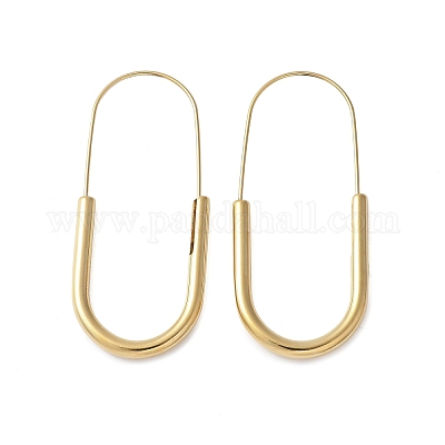 Серьги-кольца из нержавеющей стали 304 для женщин EJEW-Z090-01G-1