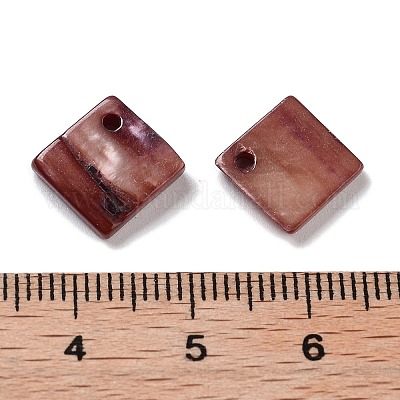 Подвески из натуральных пресноводных ракушек SHEL-D082-17C-1