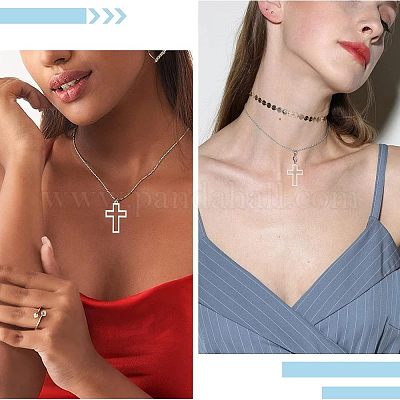 12 шт. подвески из нержавеющей стали 304 с открытой задней частью STAS-CA0001-66-1