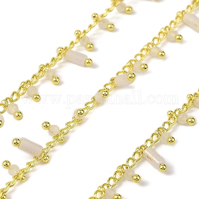 Цепи из латунных звеньев ручной работы CHC-L053-12G-02-1