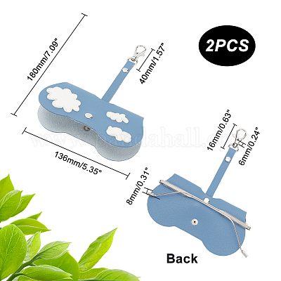 Портативные милые футляры для очков из пвх FIND-WH0145-50B-1