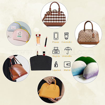 Purse Insert Organizer Makeup Bag For Handbags With Zipper Women