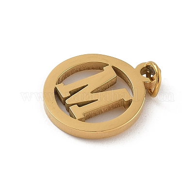 Подвески из нержавеющей стали 304 с соединительным кольцом STAS-R001-02G-M-1