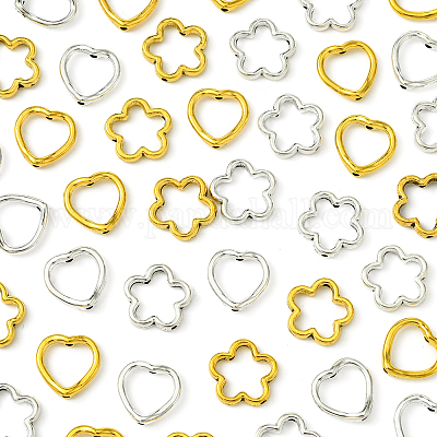 50 шт. рамка из сплава в тибетском стиле TIBEB-FS0001-11AG-1