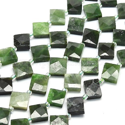 Natürliche Jade Perlen Stränge G-G106-H02-02-1