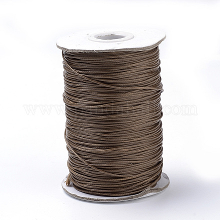 Cordes en polyester ciré coréen tressé YC-T002-0.8mm-126-1