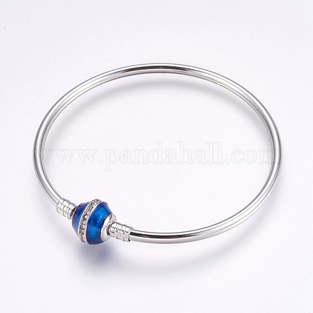 304 Stainless Steel European Style Bangles Making PPJ-G001-11A-1
