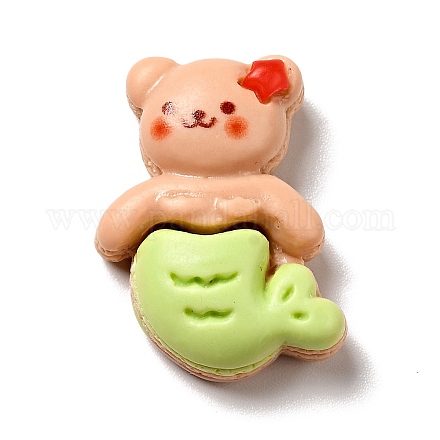 Кабошоны из непрозрачной смолы на тему океана RESI-B012-05H-1