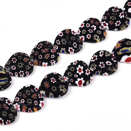 Ручной работы тысячецветник стеклянные бусины нитки LAMP-T021-29B-1